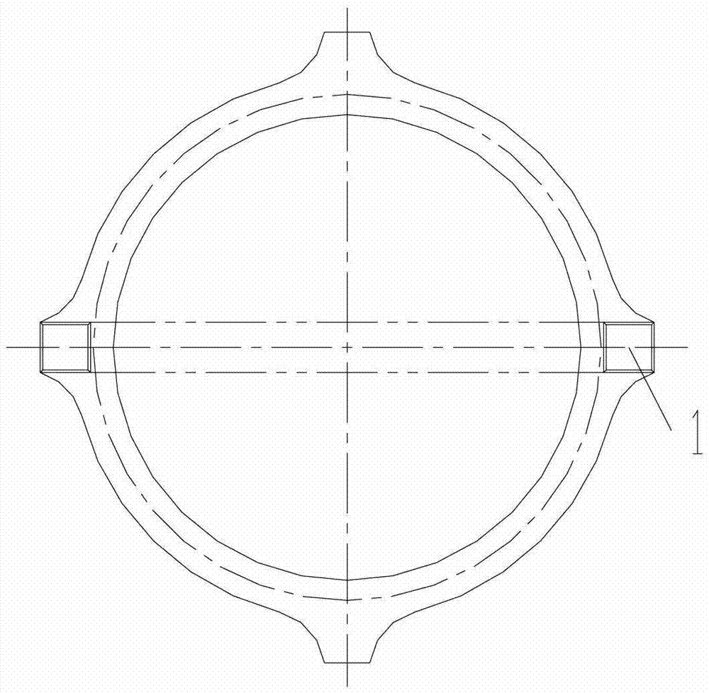 Powder metallurgy material, cross slip ring and manufacturing method of the cross slip ring