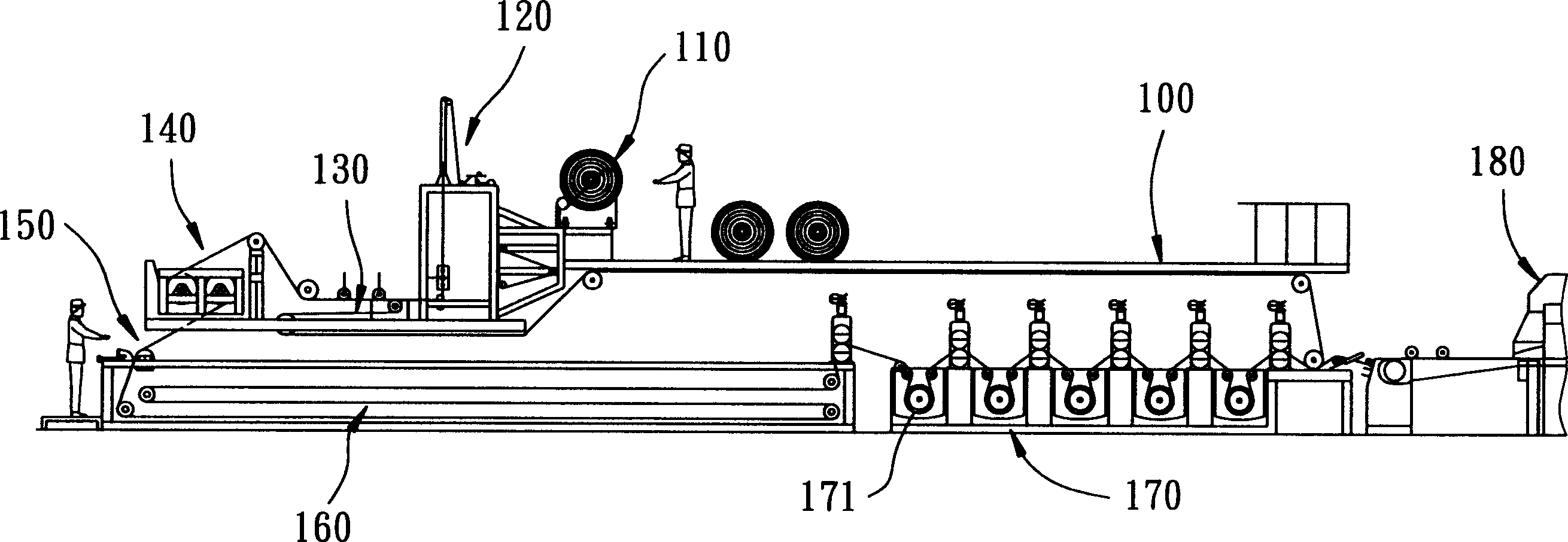 Synthetic leather producing method for four-way stretch elastic