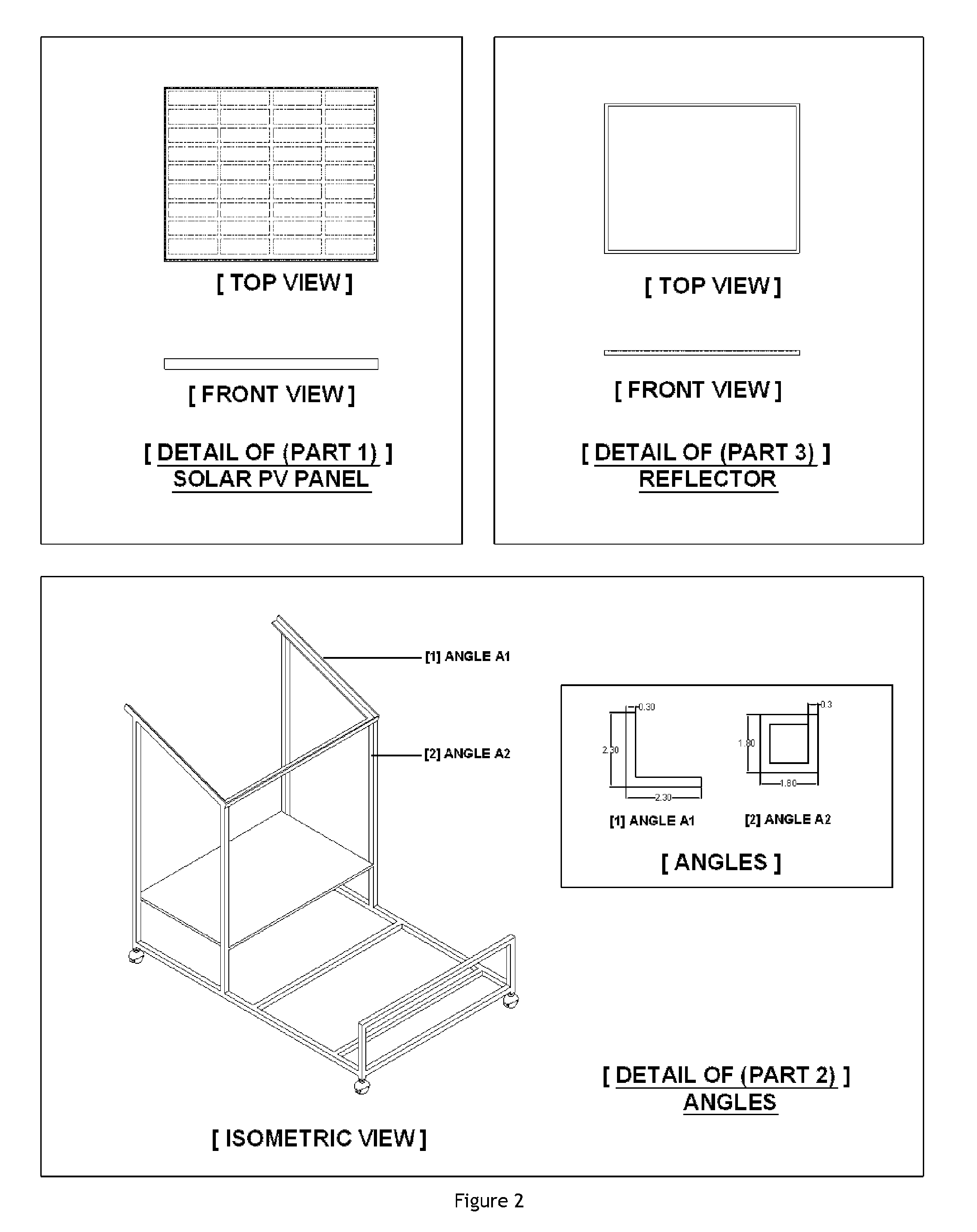 Process for conducting organic reactions in a standalone and affordable laboratory scale solar photo thermochemical reactor