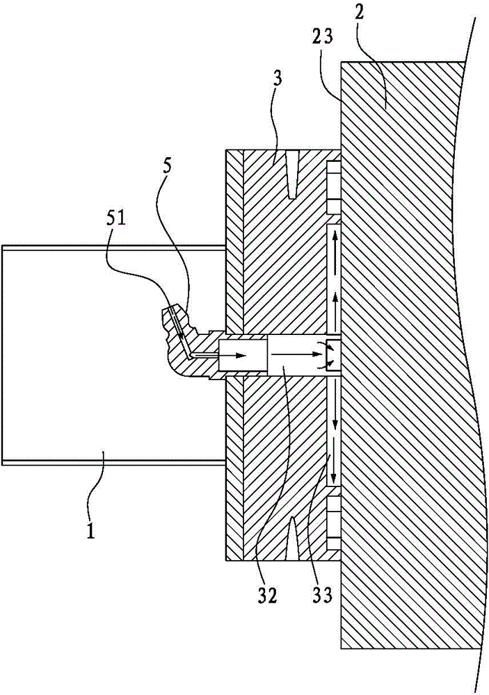 Linear slides with lubricating oil passages