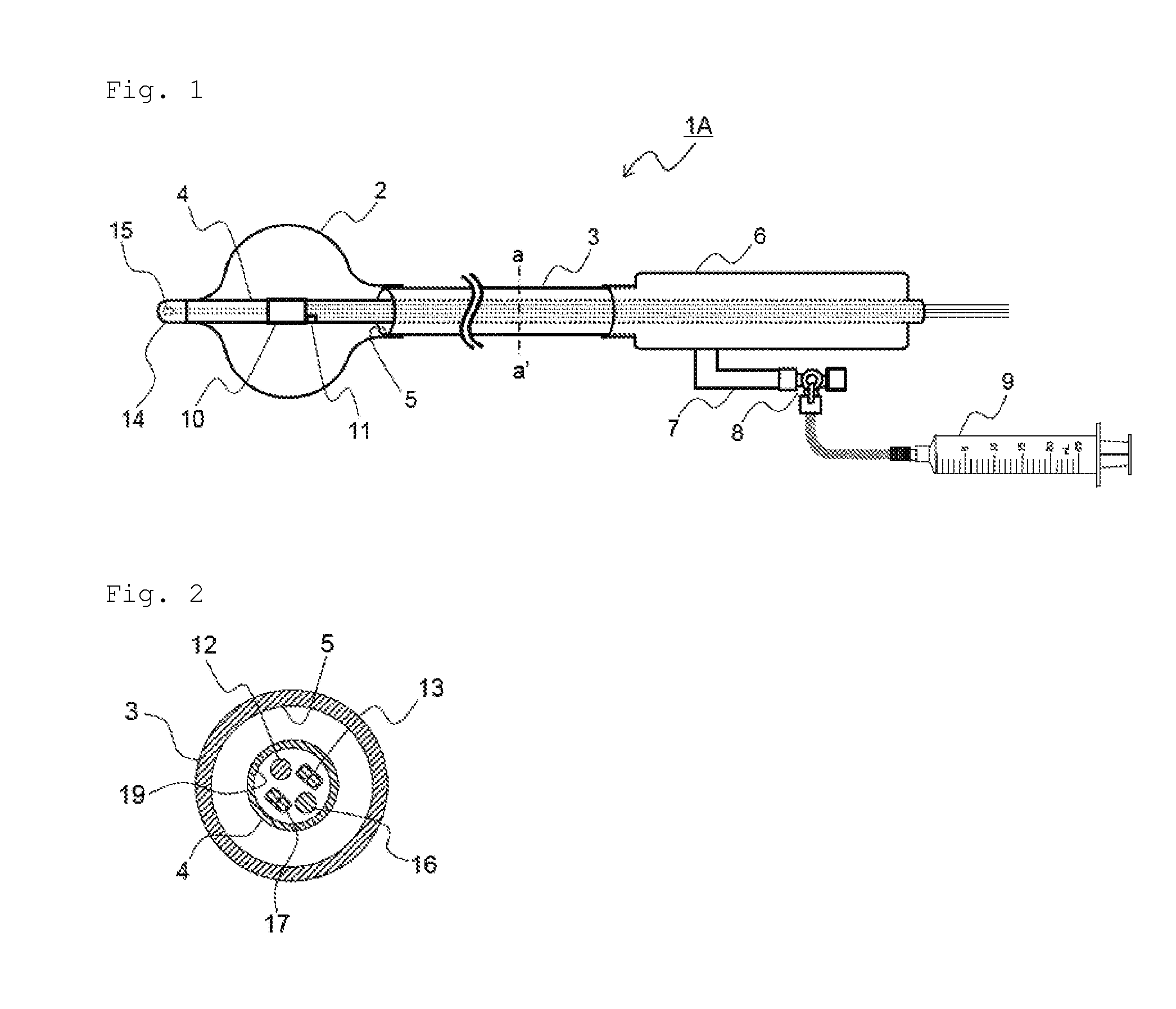 Ablation catheter with balloon and ablation catheter system with balloon