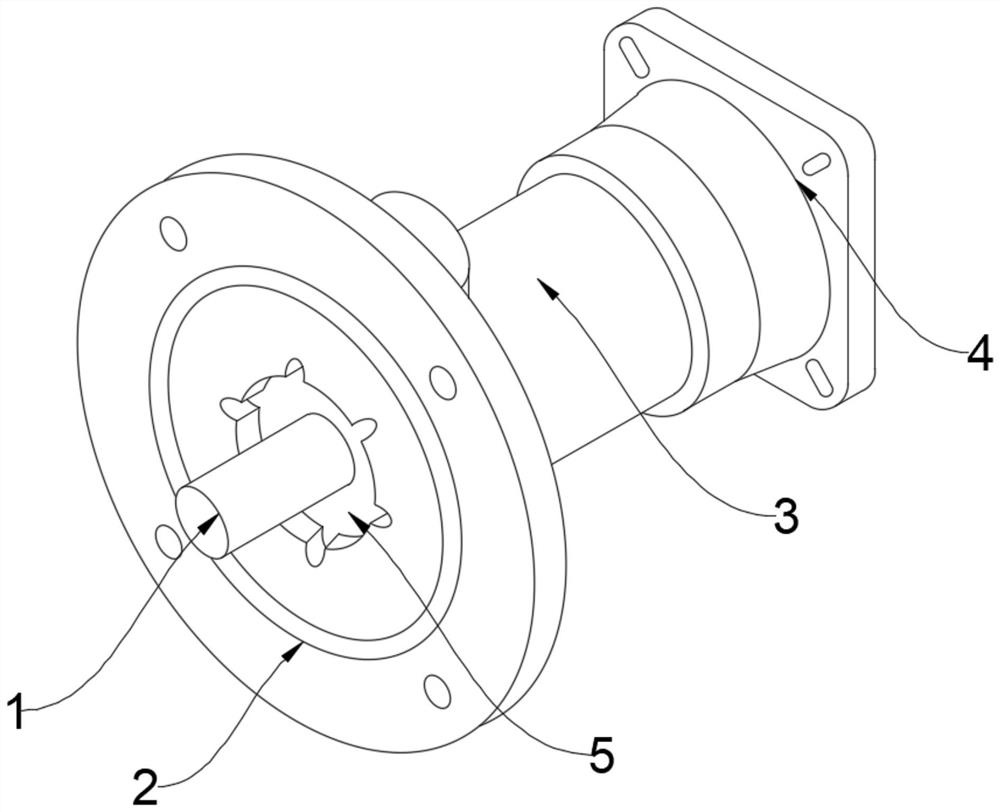 Planetary reducer for rolling door machine