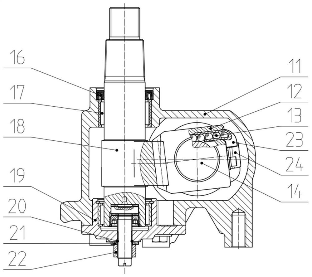 Mining explosion-proof type circulating ball electric power steering gear and vehicle