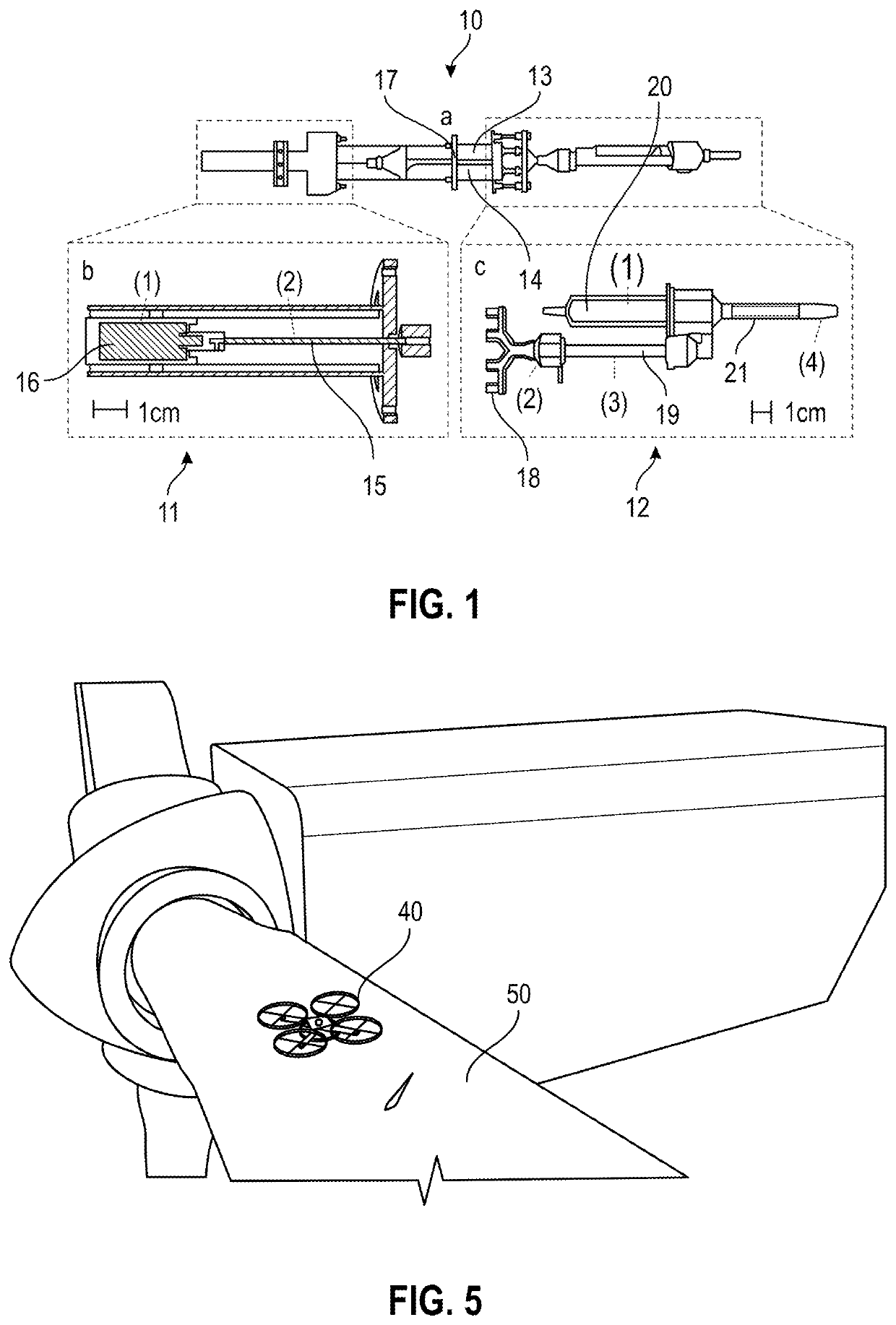 Method of using a device capable of controlled flight