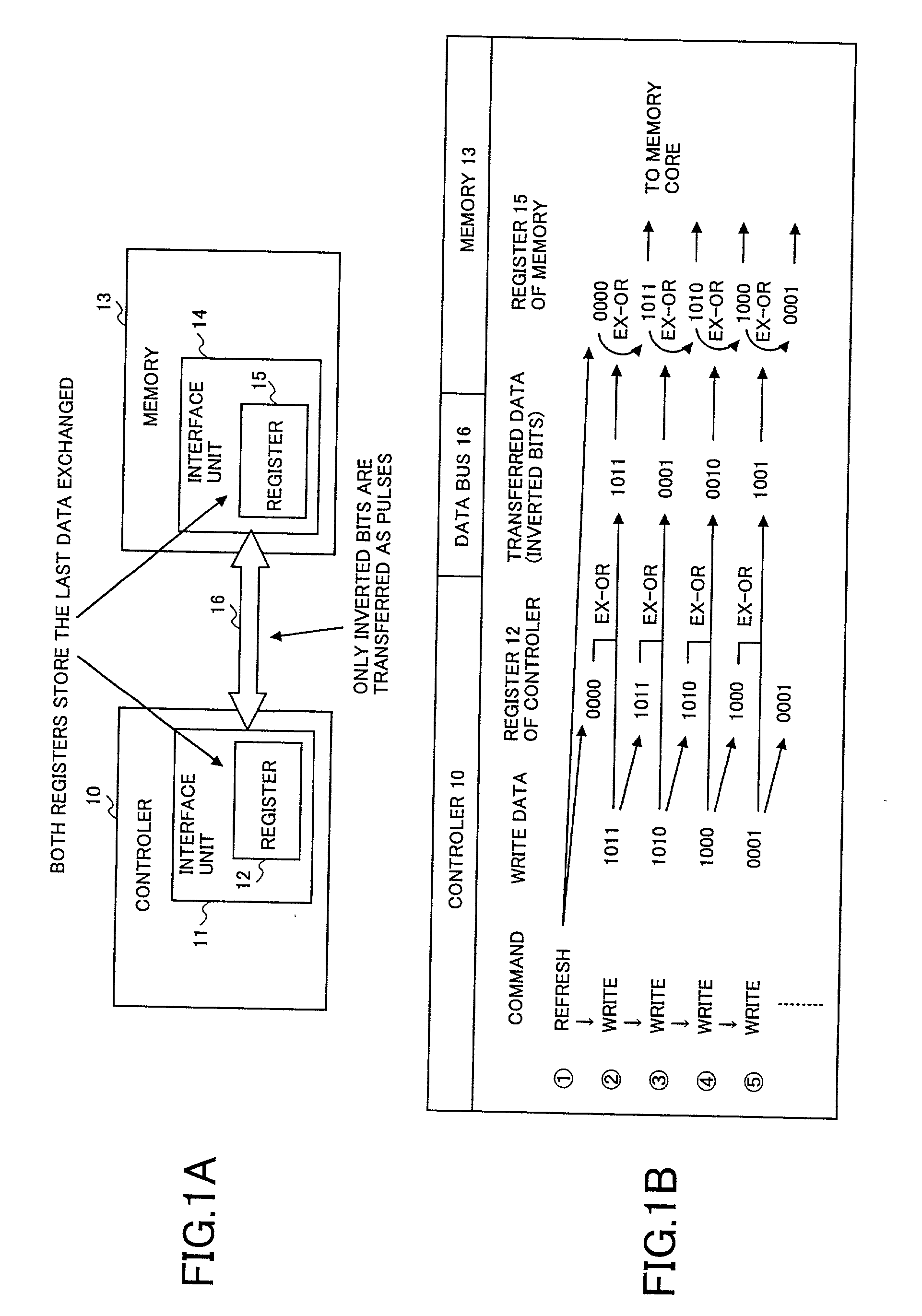 Semiconductor device with circuitry for efficient information exchange