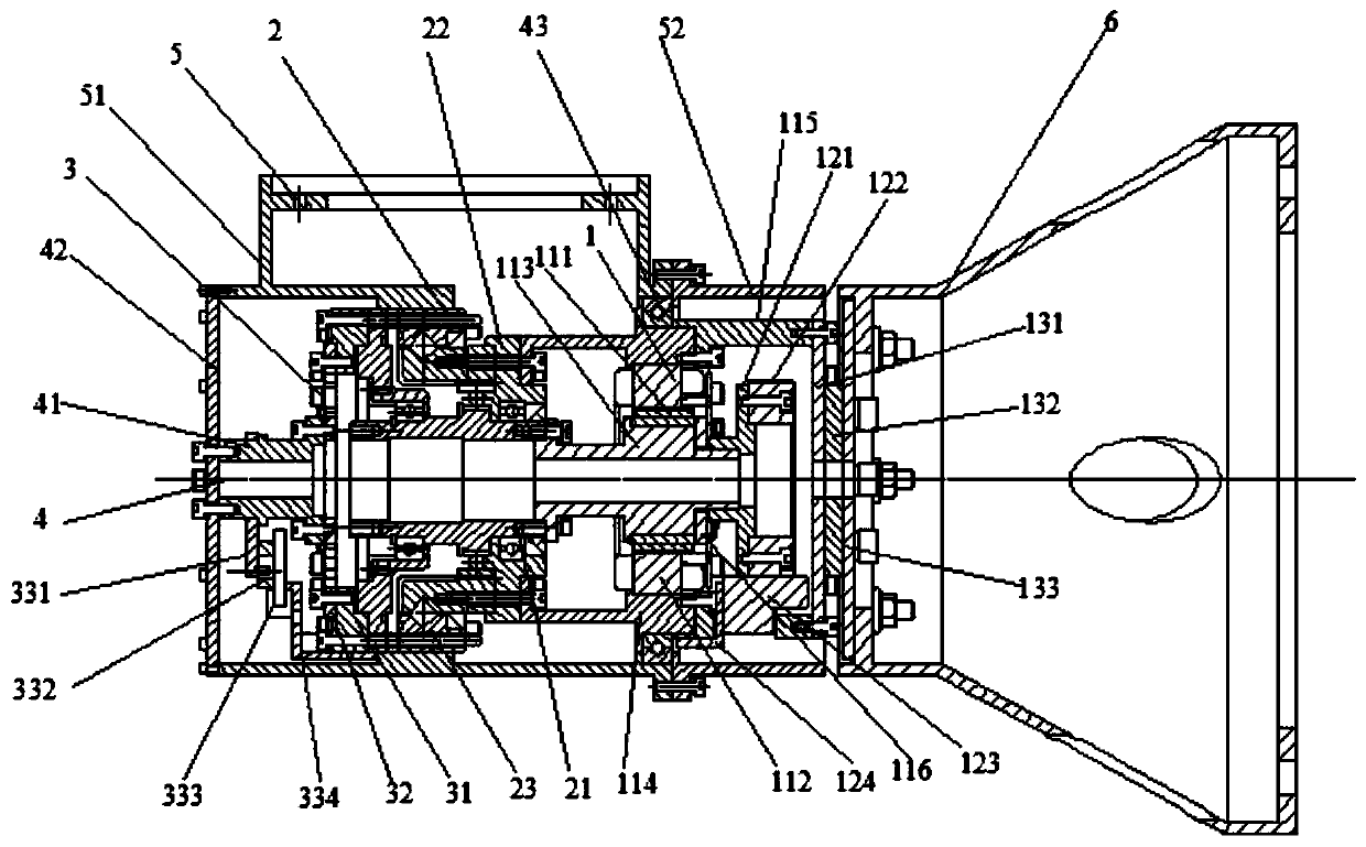 A flexible joint of a modular manipulator