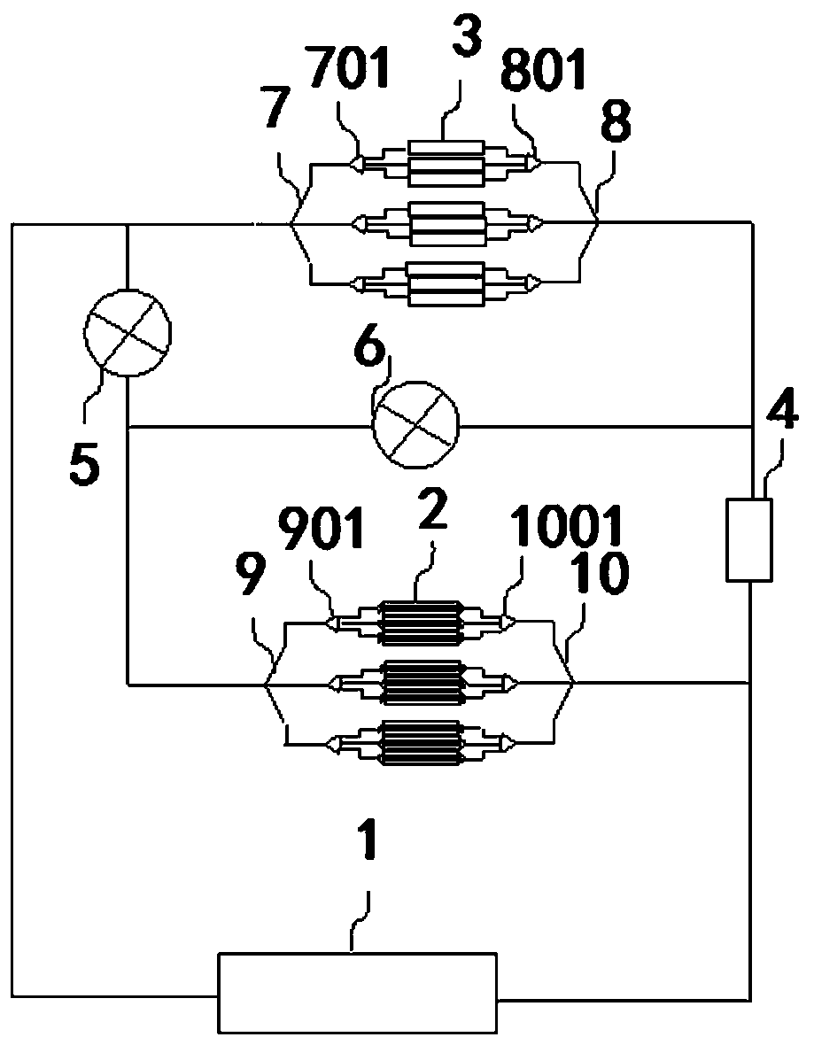 Multifunctional building integrated cooling and heating device