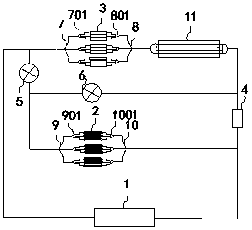 Multifunctional building integrated cooling and heating device