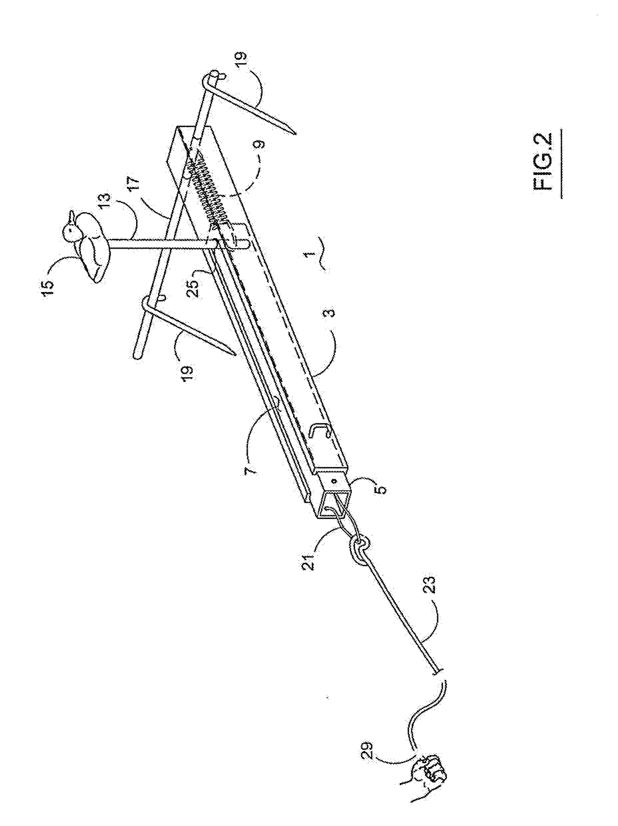 Hunting Decoy Apparatus for Luring Wild Game