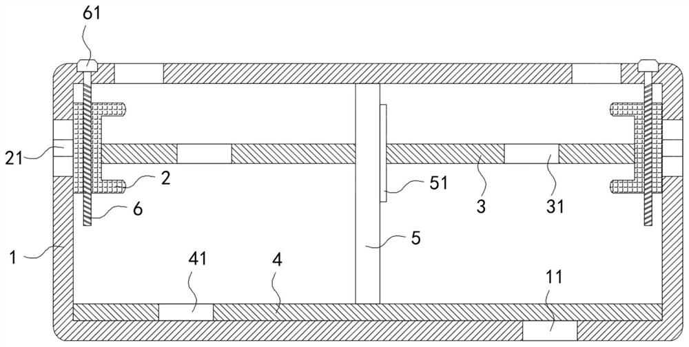 A kind of pavement permeable brick for sponge city construction