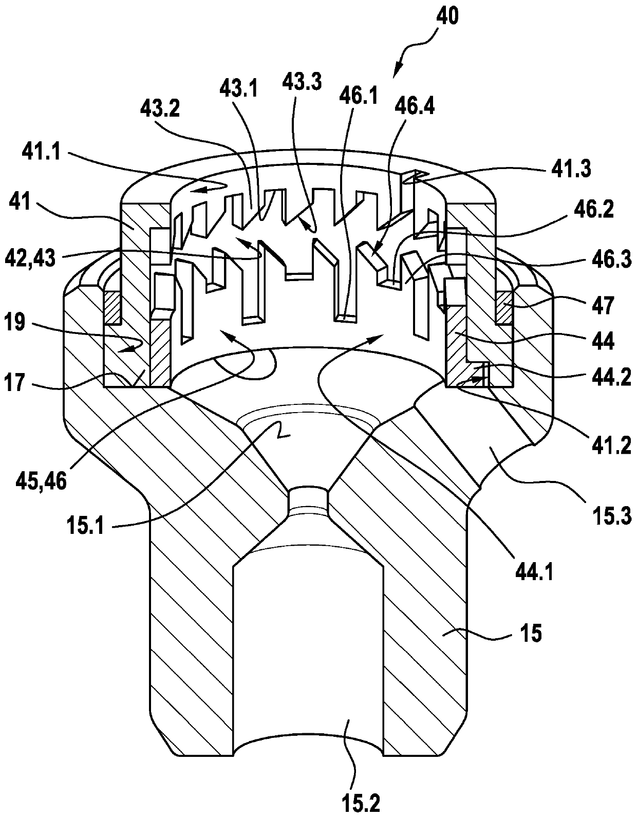 Solenoid valve and hydraulic braking system for vehicle