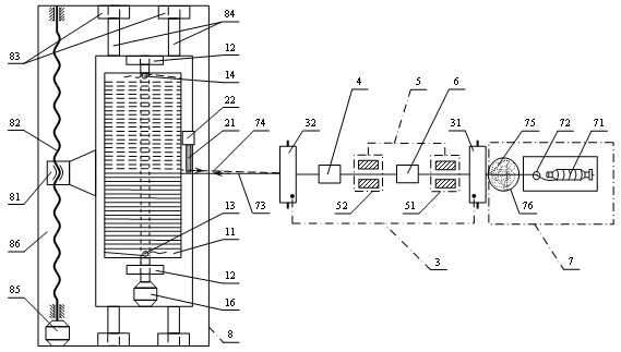 Method and device for evaluating pilling resistance of yarn by on-line inlet and outlet measurement mode