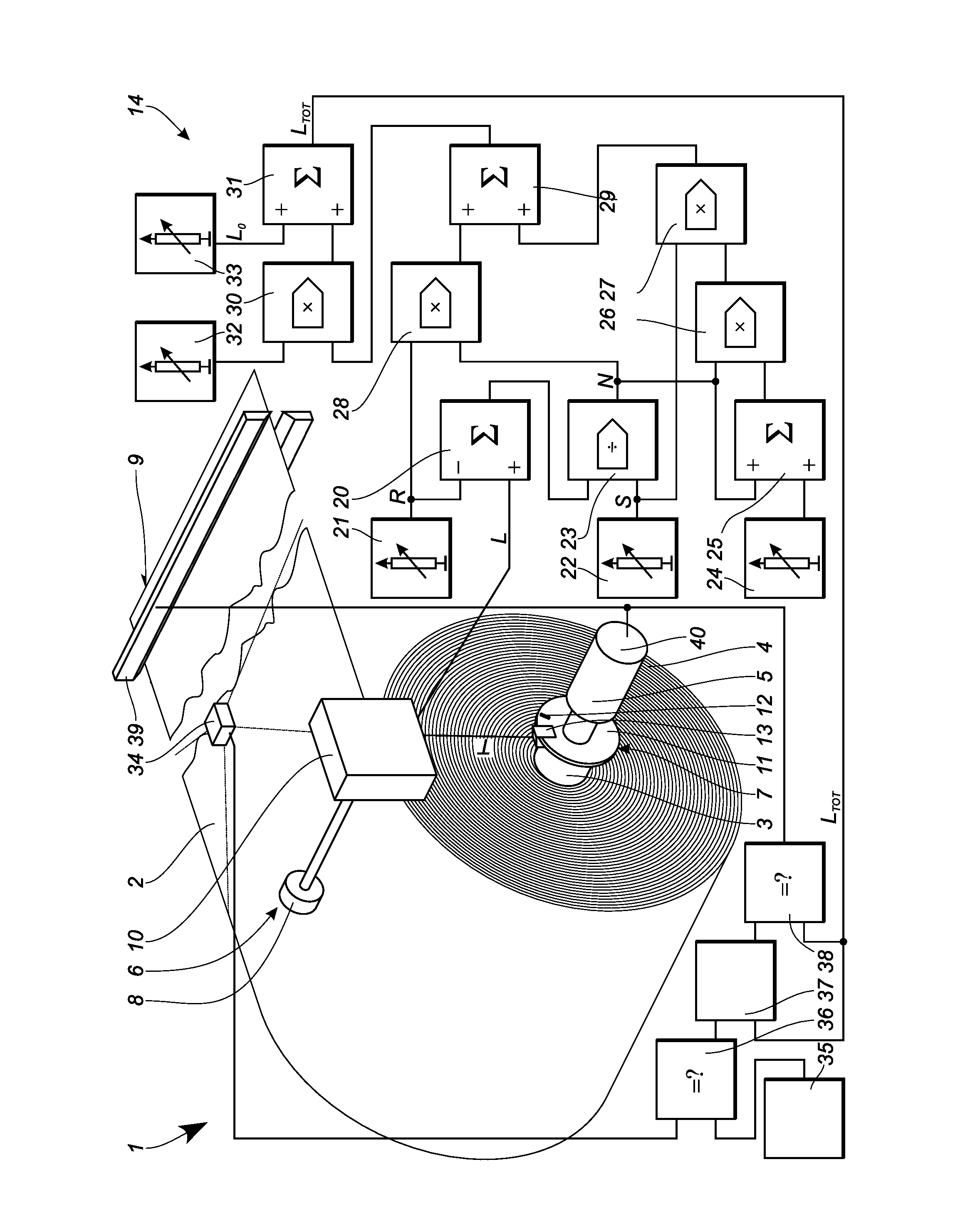 Method and device for inspecting and tailoring a moving product web