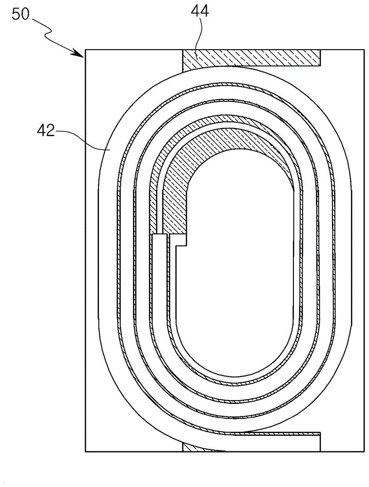 Chip electronic component and board for mounting thereof