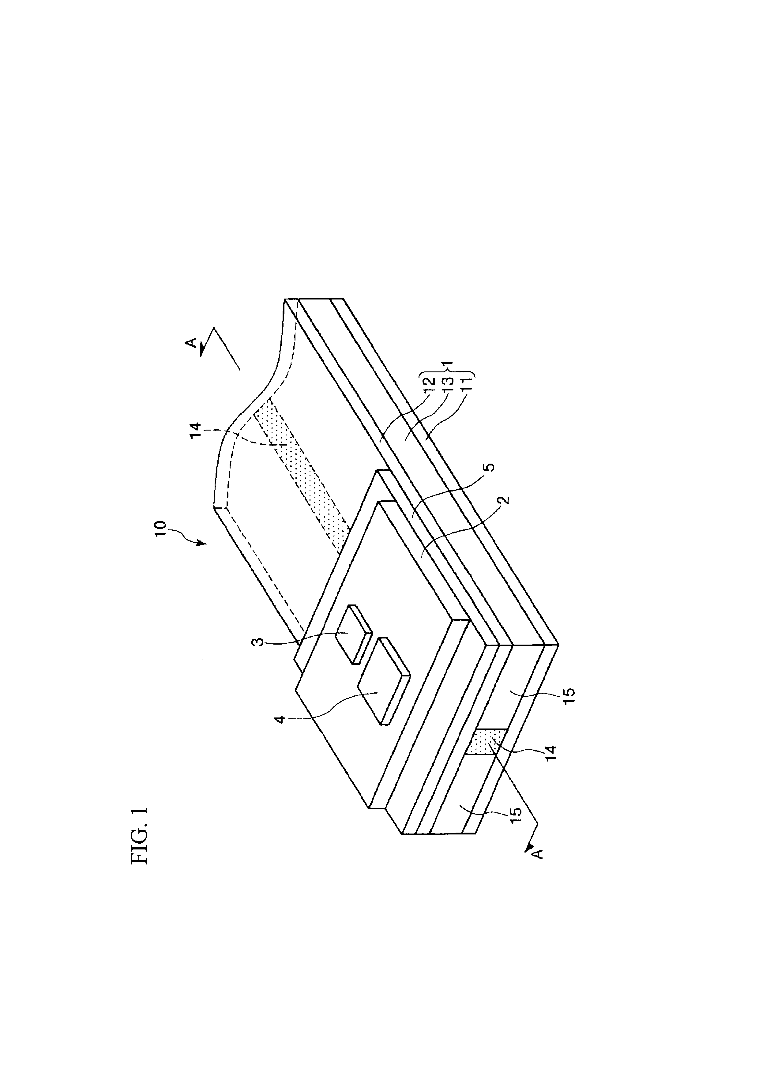 Optical waveguide, method for producing optical waveguide, optical waveguide module, method for producing optical waveguide module, and electronic apparatus