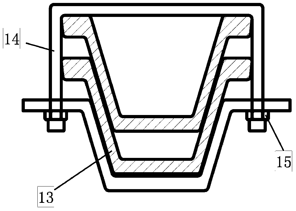 Support method of sharp inclined seam roadway