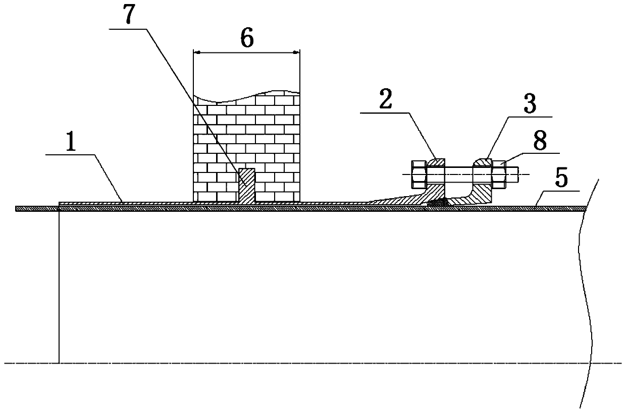 Special ductile cast iron wall penetrating pipe