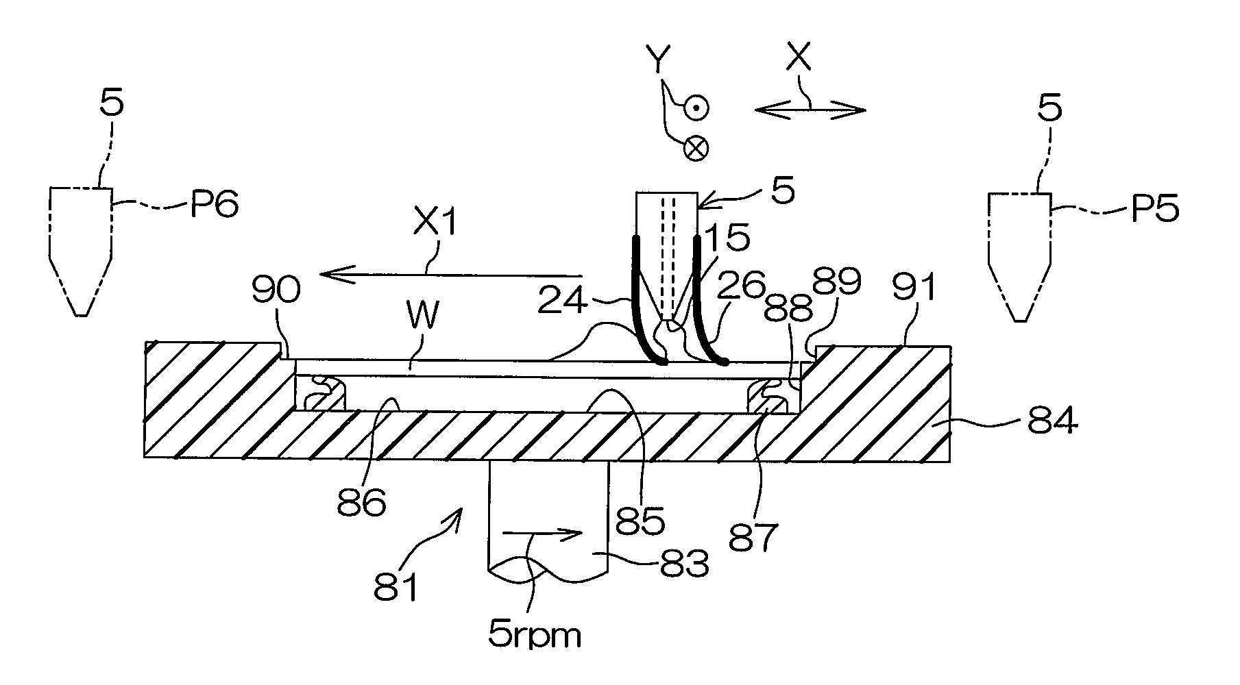 Substrate treatment apparatus, and substrate treatment method