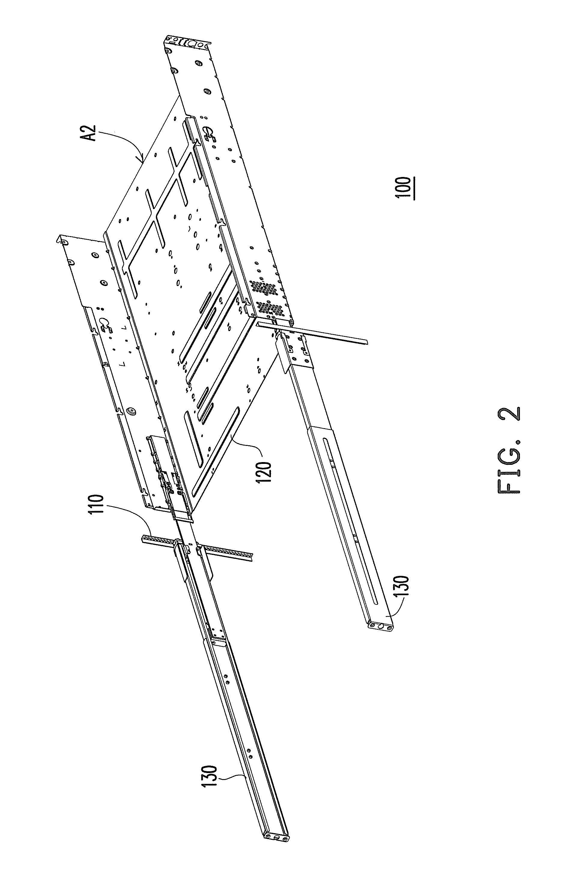 Rail device and server