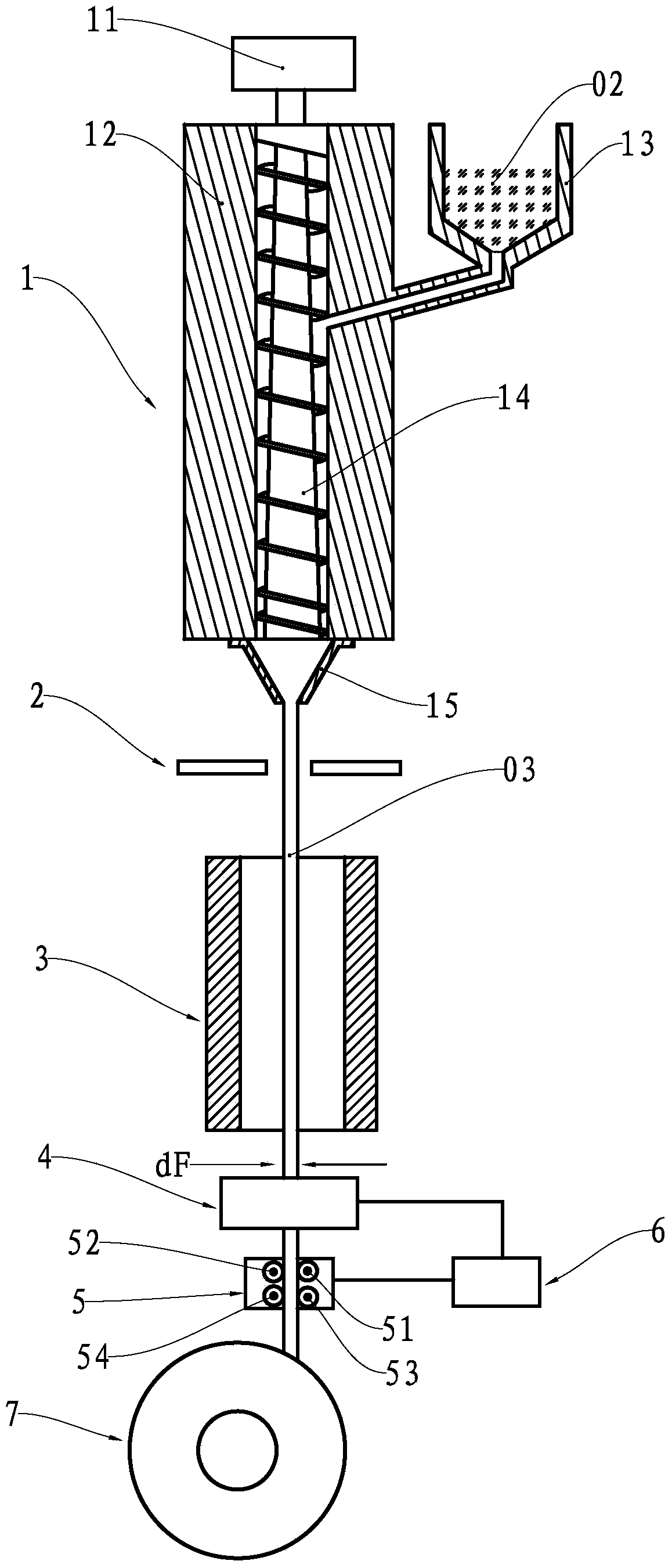 Moulded wire and preparation method thereof