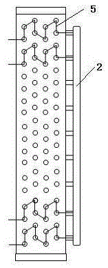 Composite air-cooling pipe finned heat exchanger structure
