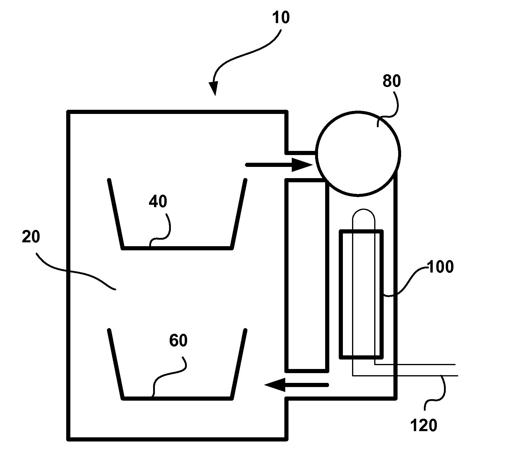 Dishwasher with a sorption drier and method for the operation thereof