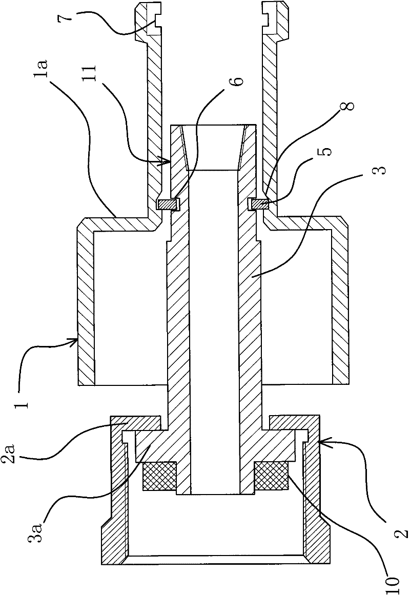 Theftproof joint of pipeline