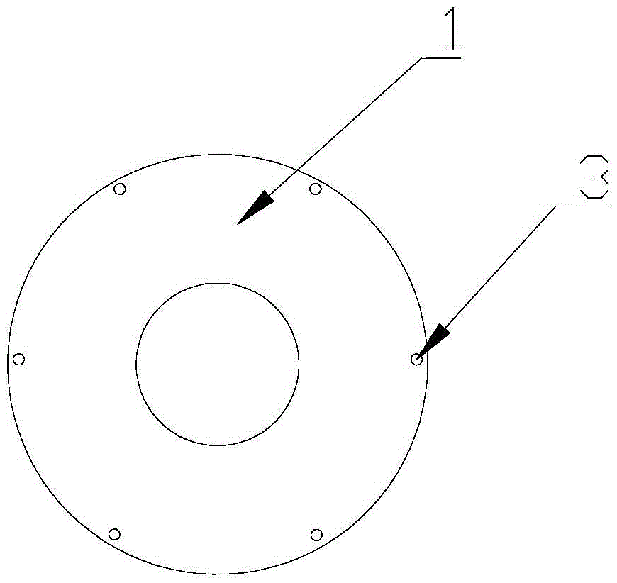 Simple anchor cable machining platform device