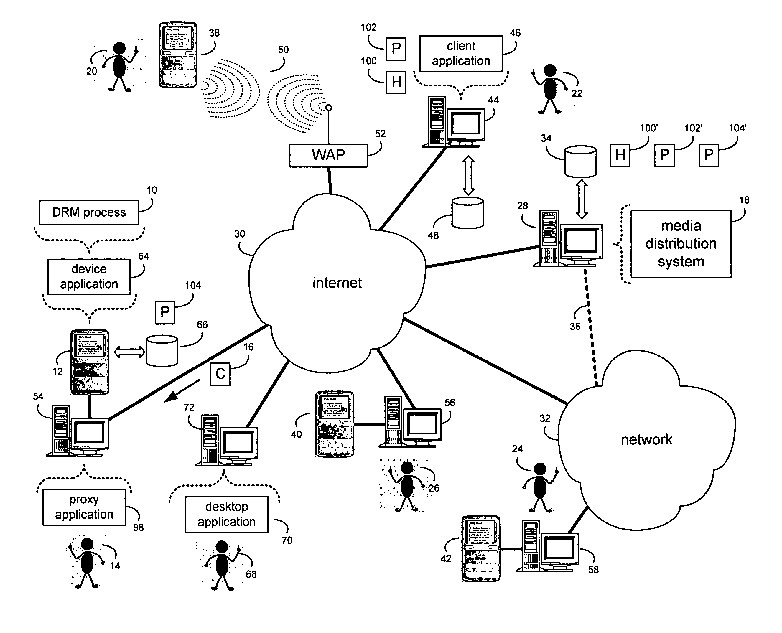 System and method for transferring playlists