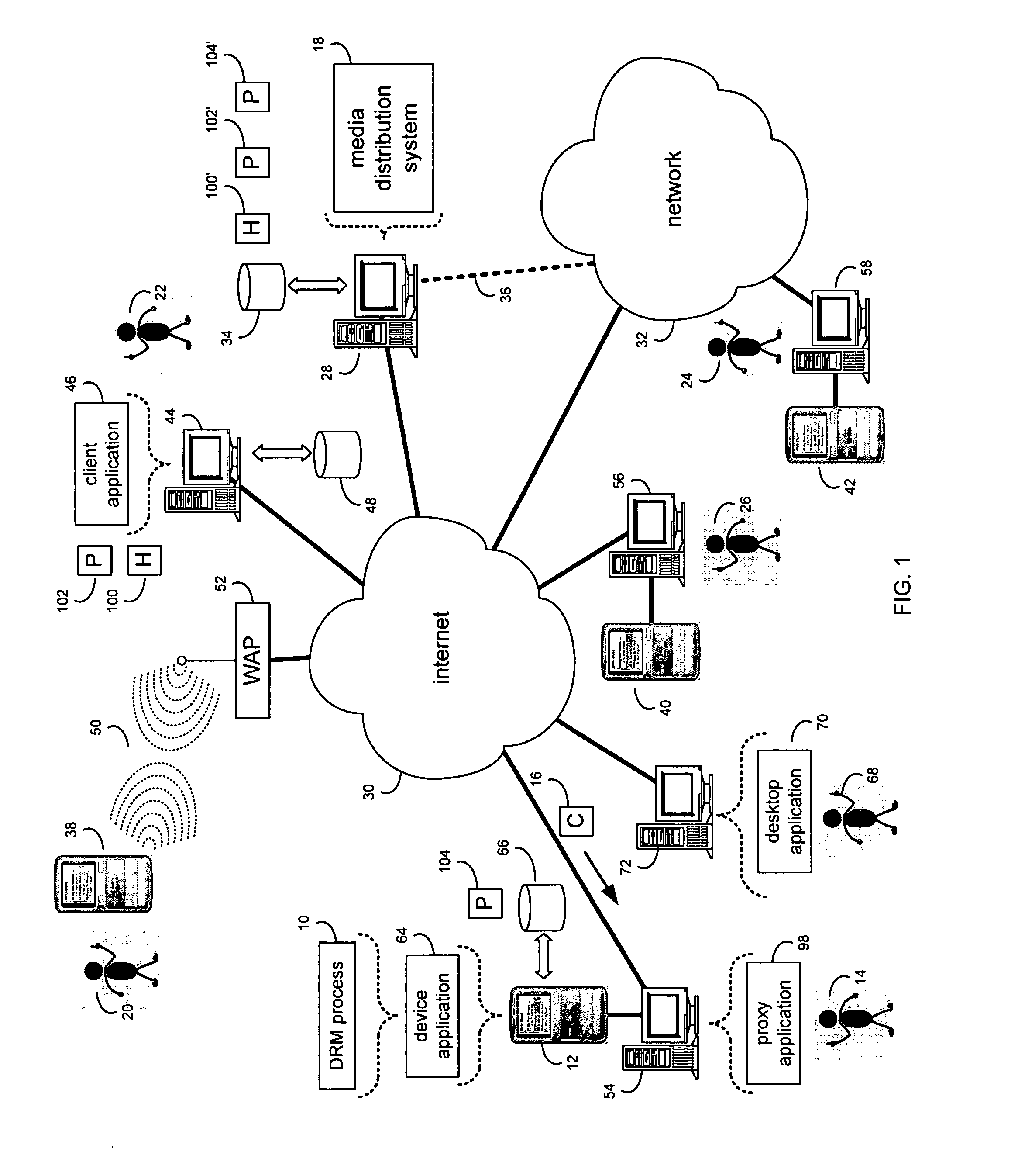 System and method for transferring playlists
