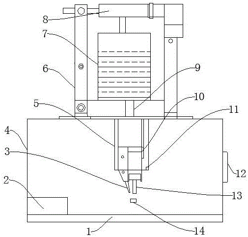 Novel sterile vacuum filling device for medicine production