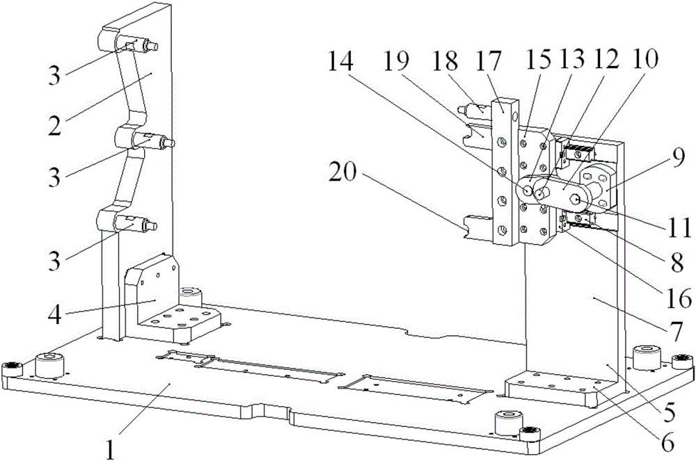 Fixture for grinding pressure casting