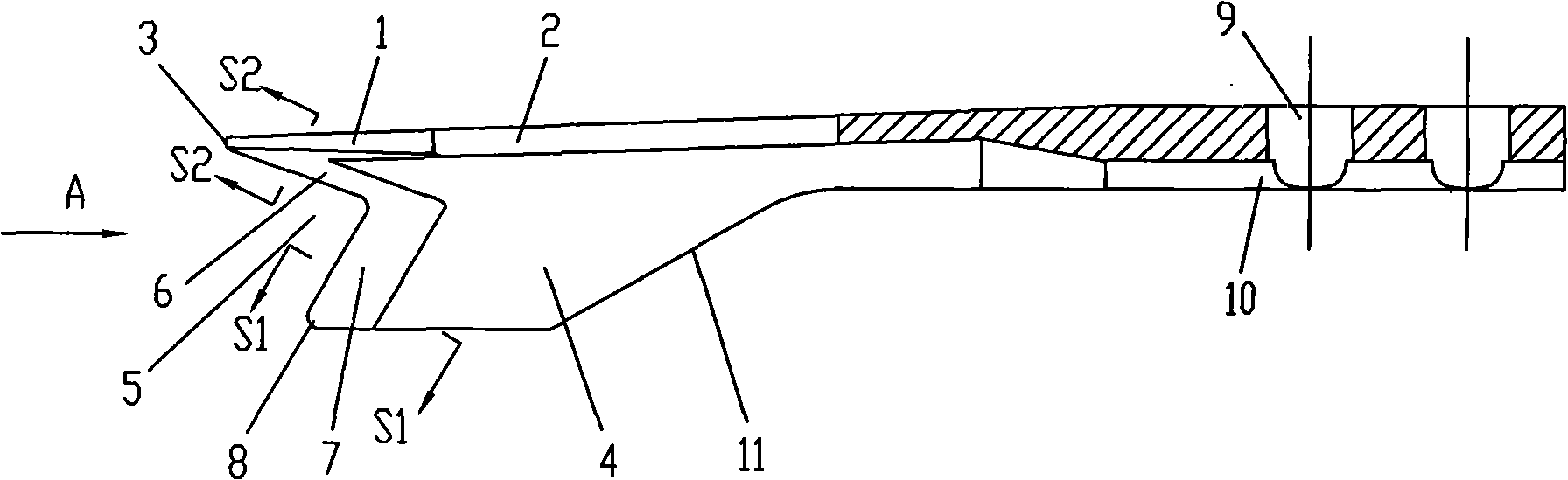 V shaped seedling needle