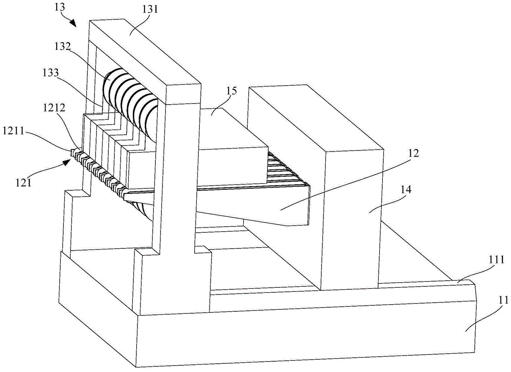 Multi-wire cutting device applied to block forming of silicon ingot