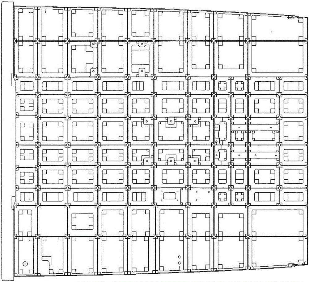 A connectivity detection method for an aircraft template laser cutting programming graphics