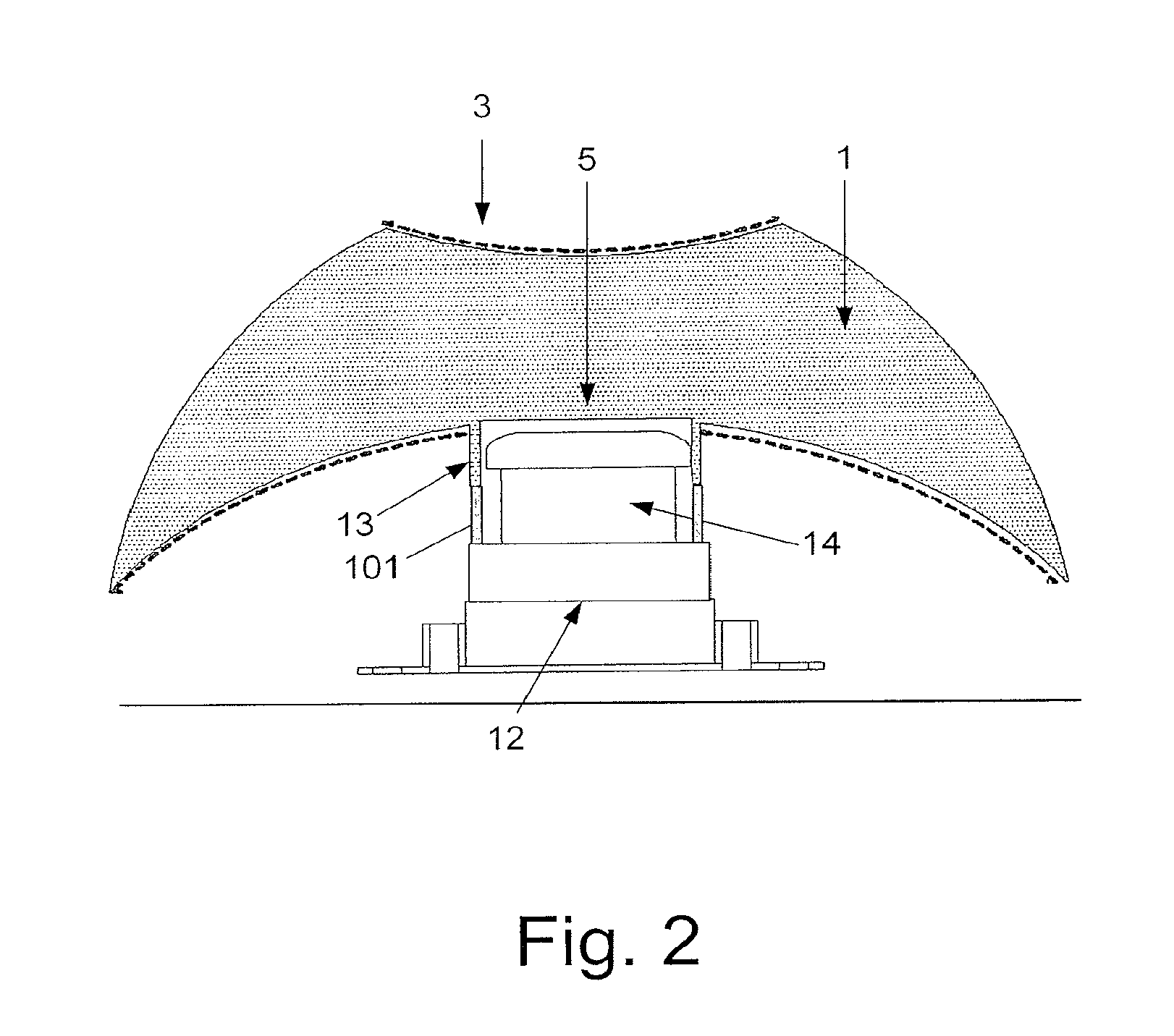 Omni-directional imaging and illumination assembly