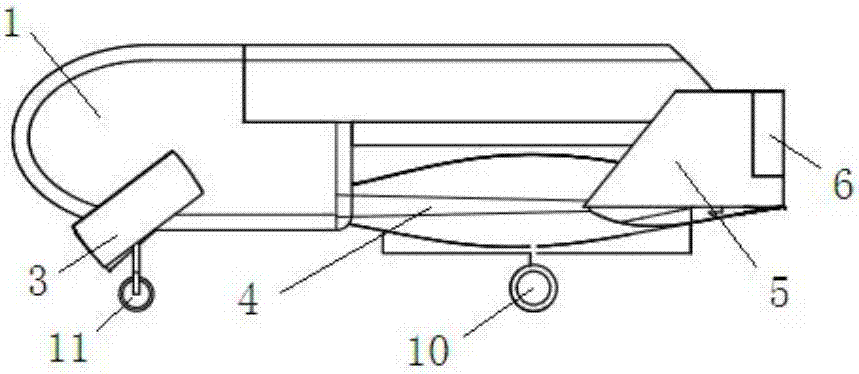 Single-lift-force duct vertical take-off and landing aircraft based on tilting duct