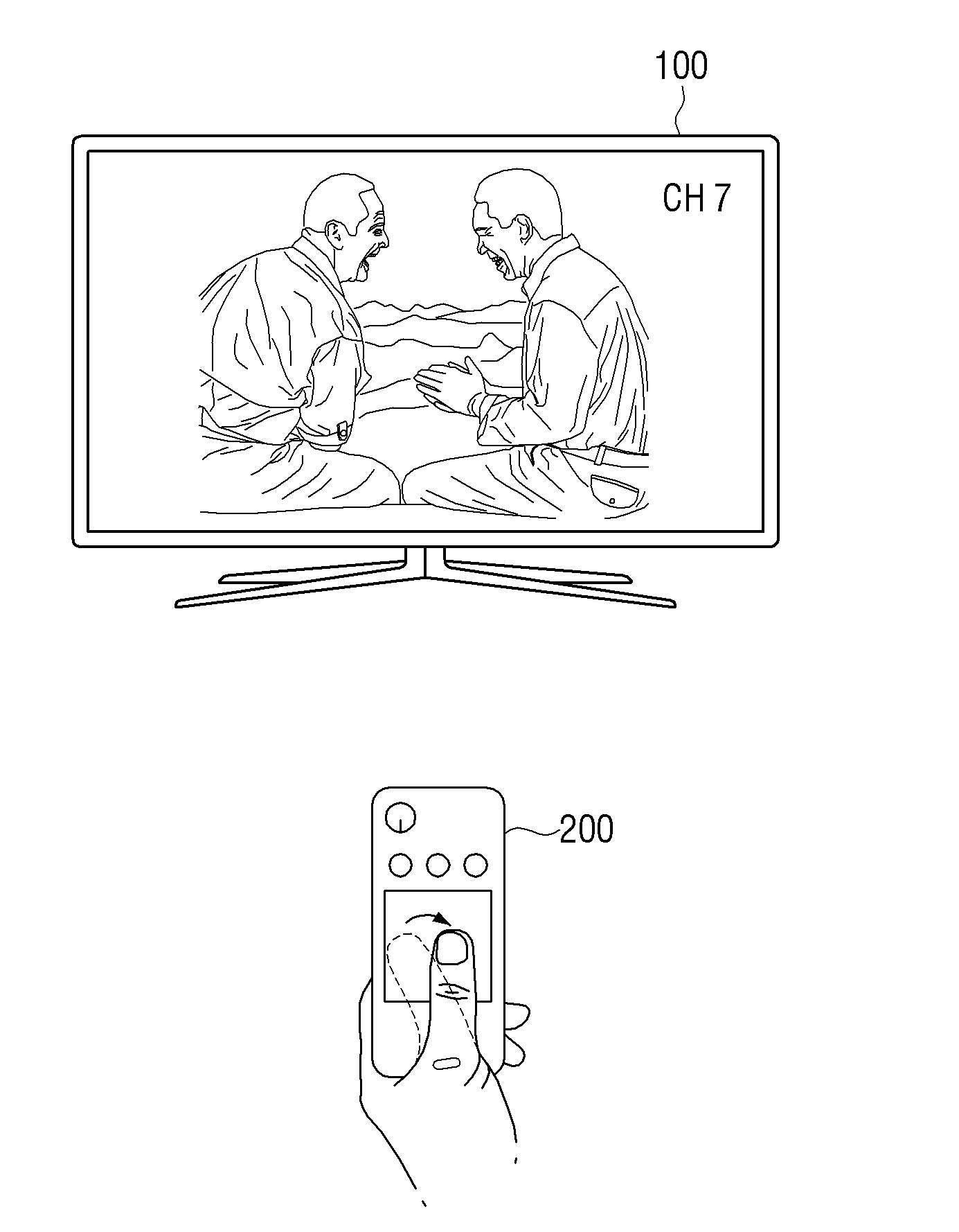 Remote control apparatus and control method therefor