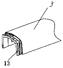 Combined butt-joint connecting device for vehicle-mounted baggage carrier