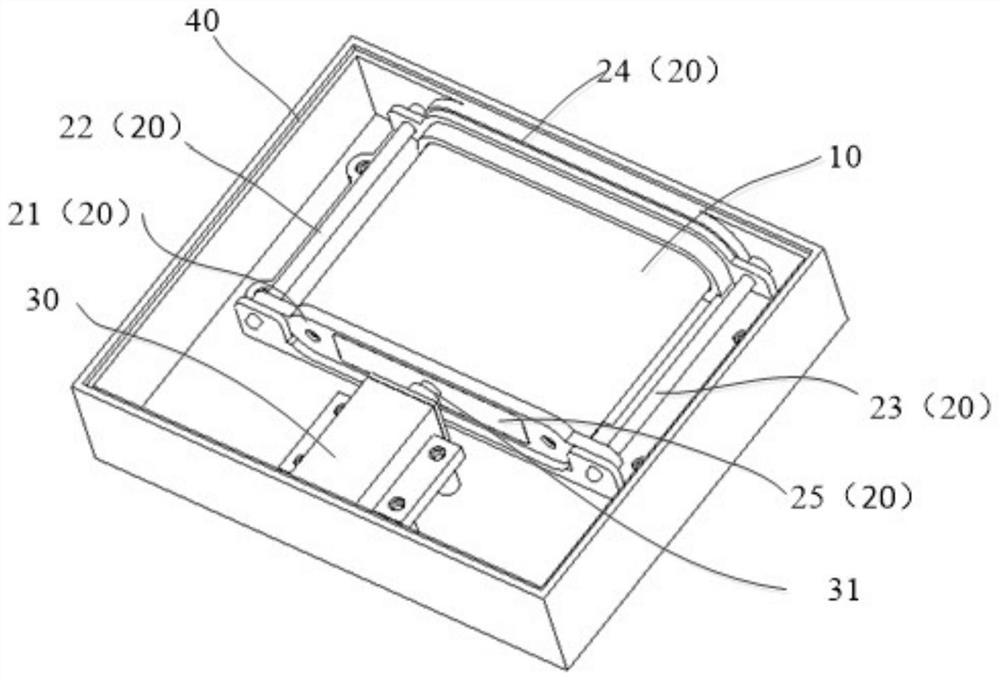 A semi-automatic camera lifting mechanism and electronic equipment