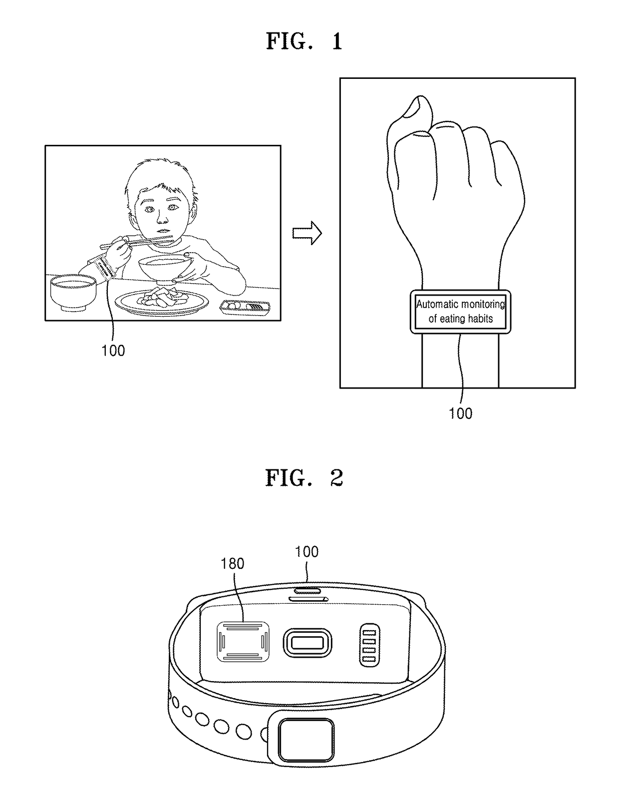 Method for providing eating habit information and wearable device therefor