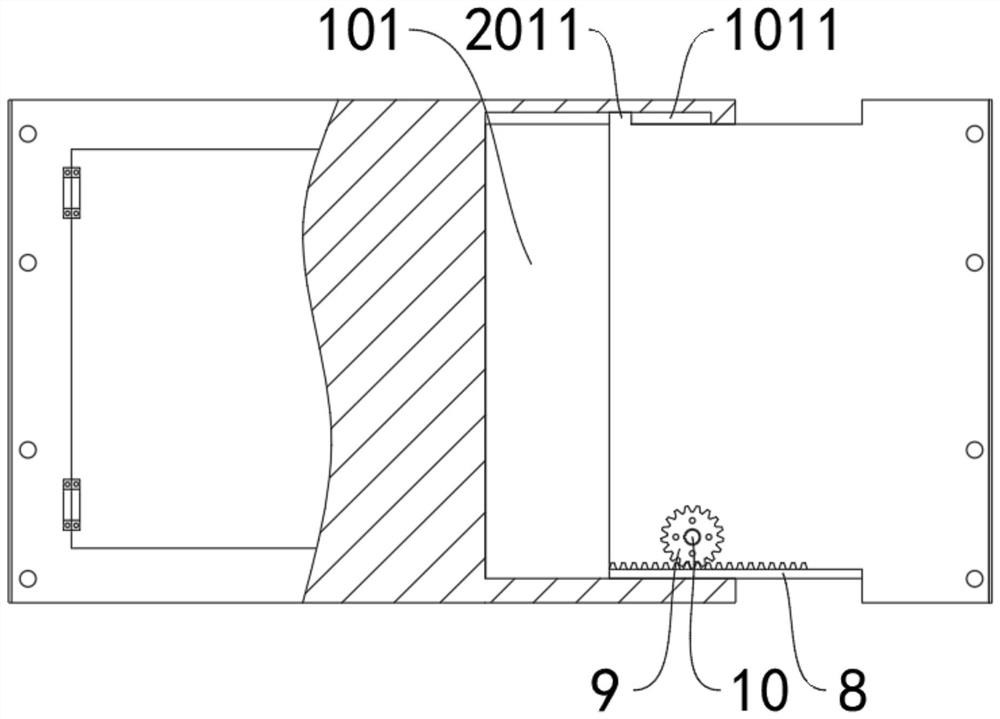 Decorative hanging plate structure of wash basin vertical plate