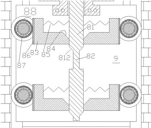 Water conservancy gate device and utilization method thereof