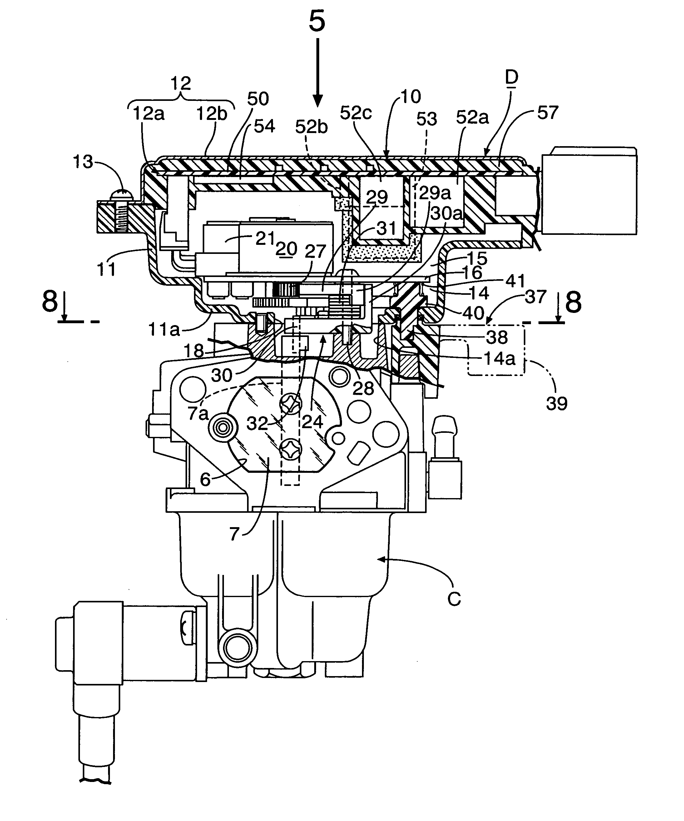Carburetor choke valve electronic control system
