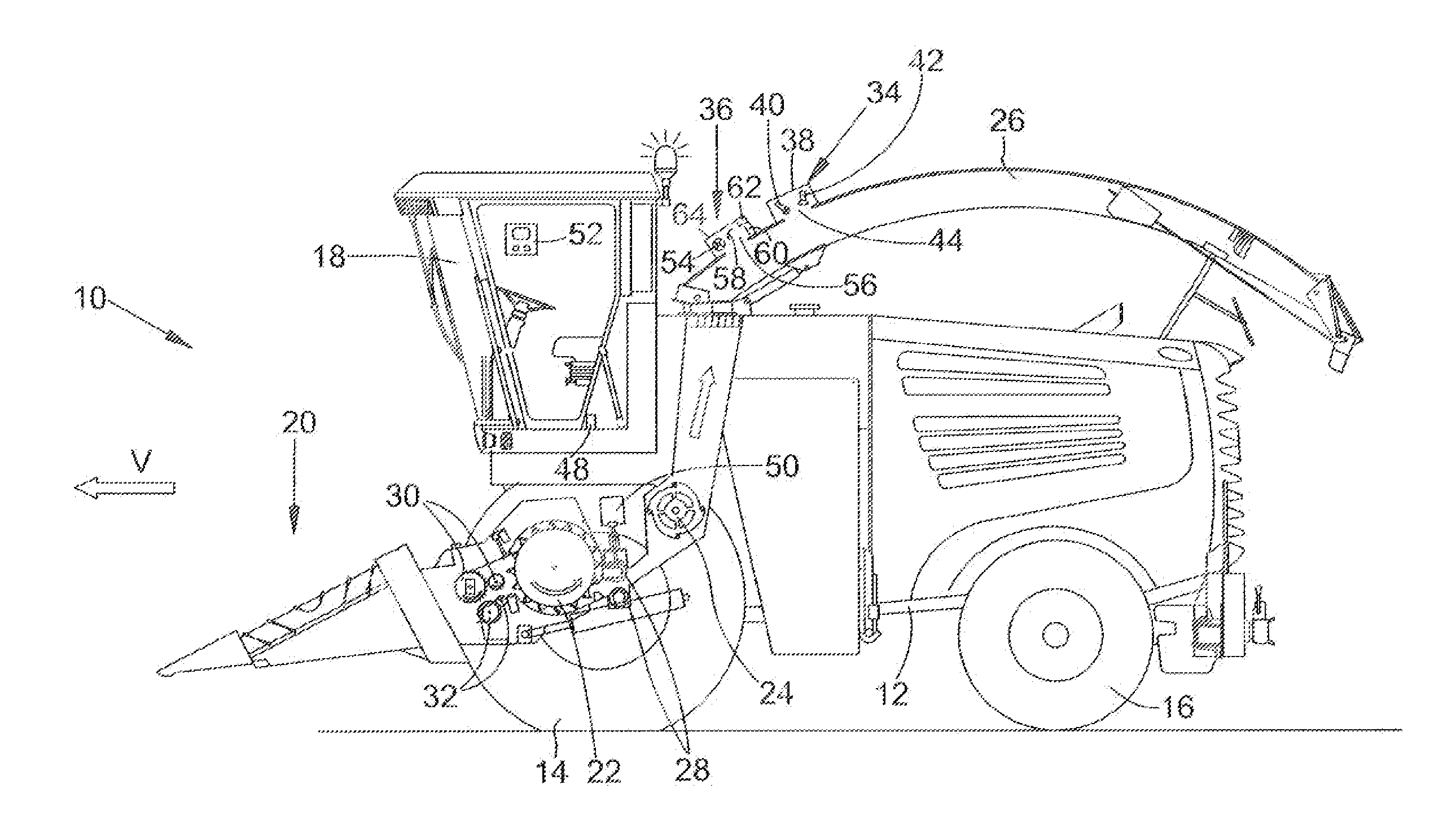 Forage Harvester With A Chopping Mechanism And A Reworking Device Located Downstream From The Chopping Mechanism