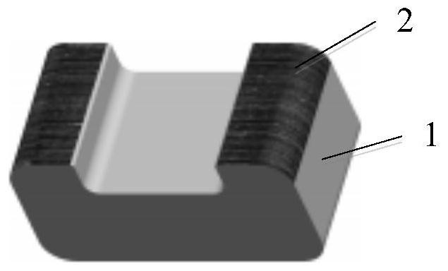 5G ceramic inductor and preparation process thereof