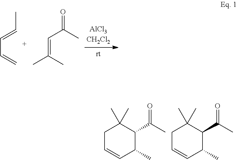 Process for conducting an organic reaction in ionic liquids