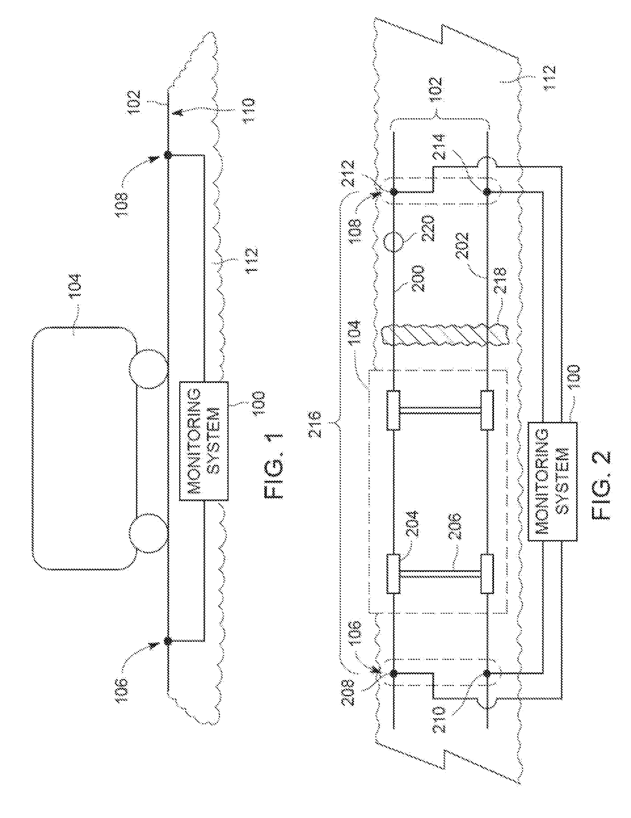 Route monitoring system and method