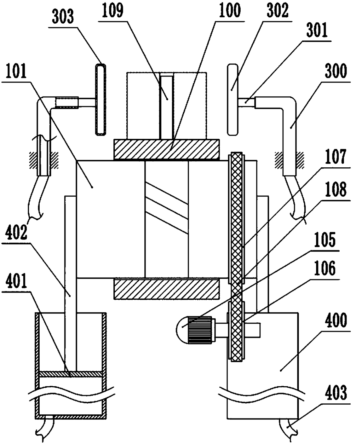Moving device for locomotive mounting