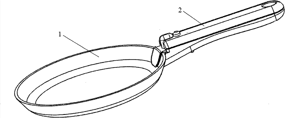 Detachable handle device with multi-locking function